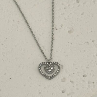 All of you silver necklace