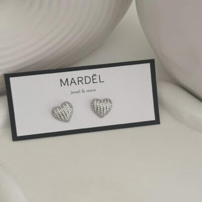 Sylena stand silver earrings