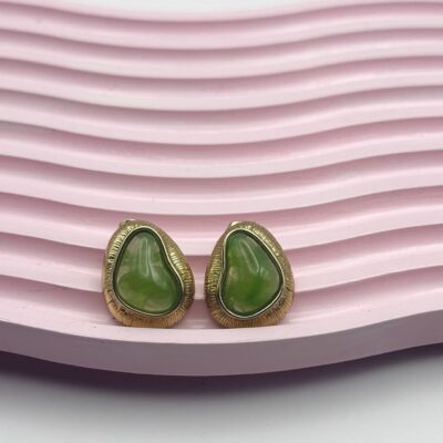 Milva green earrings