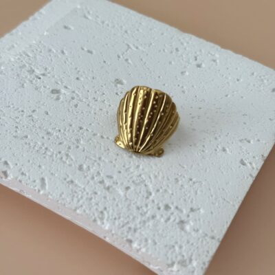 Shelly ring gold