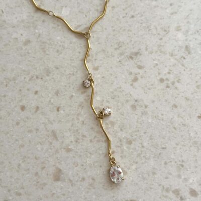 Clarisse gold necklace