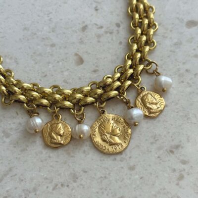 Lady pearl gold